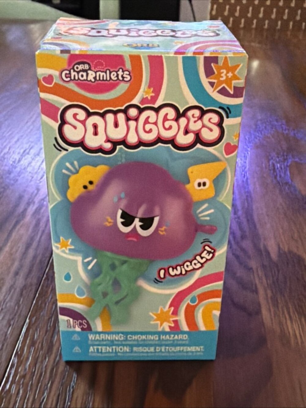 ORB Charmlets Squiggles I Wiggle Sensory Tactile Squeeze Toy Multicolor Ages 3+